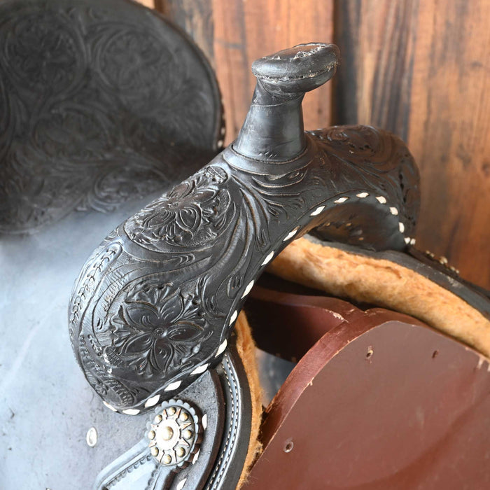 15" USED CORRIENTE BARREL SADDLE