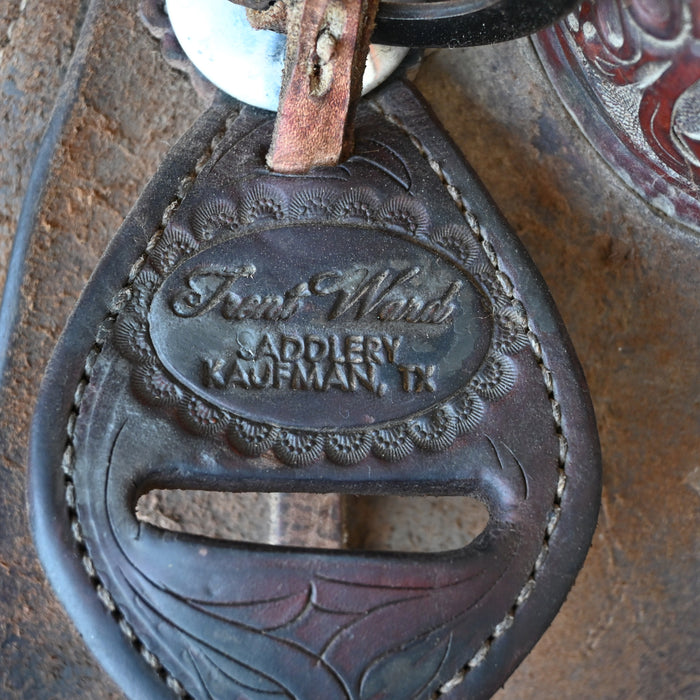 15.5" USED TRENT WARD RANCH SADDLE