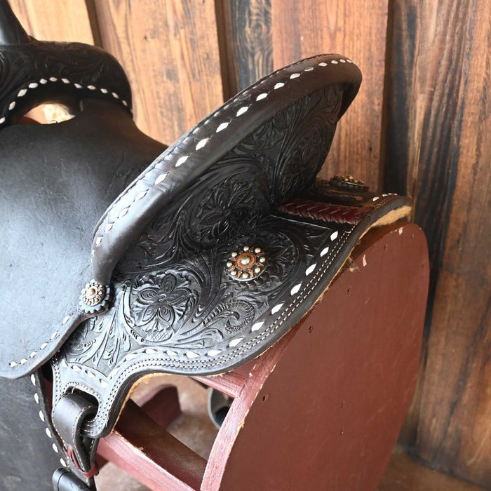 15" USED CORRIENTE BARREL SADDLE