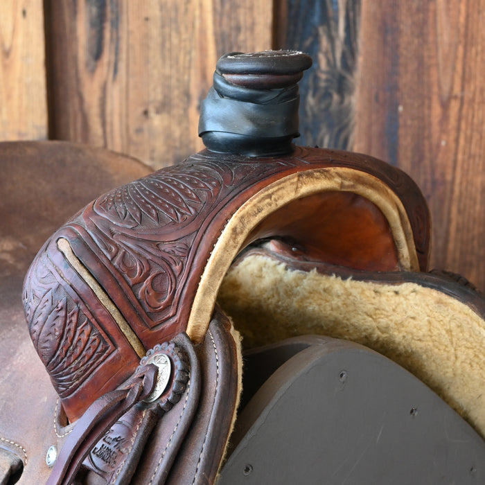 15" USED TRENT WARD RANCH SADDLE