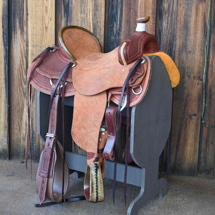 15.5" TESKEY'S RANCH ASSOCIATION SADDLE