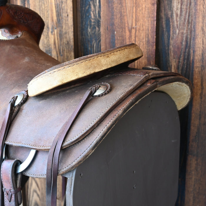 15" USED TRENT WARD RANCH SADDLE