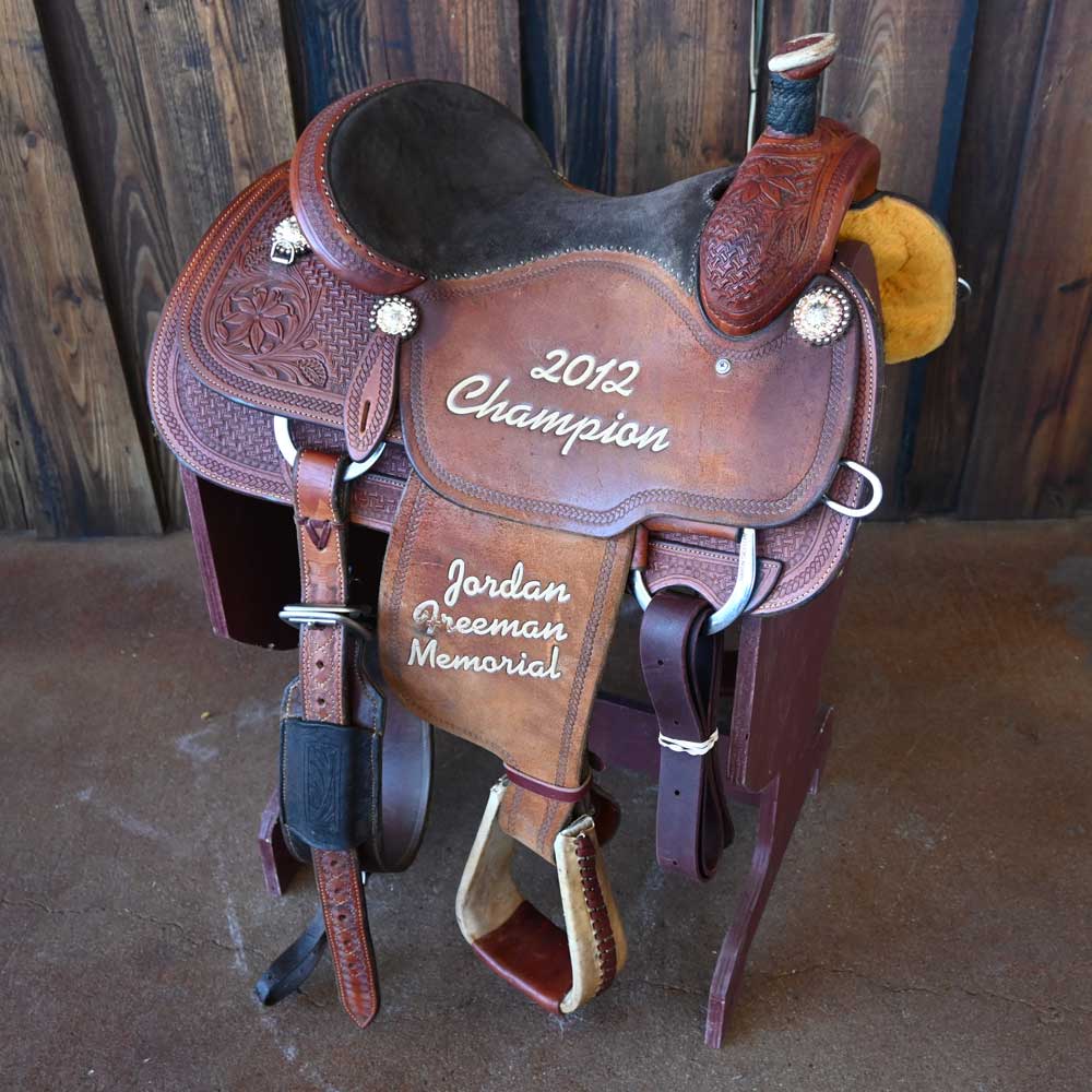 14" USED MARTIN ROPING SADDLE