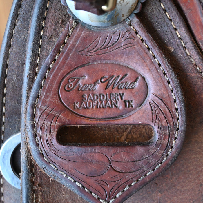 15" USED TRENT WARD RANCH SADDLE