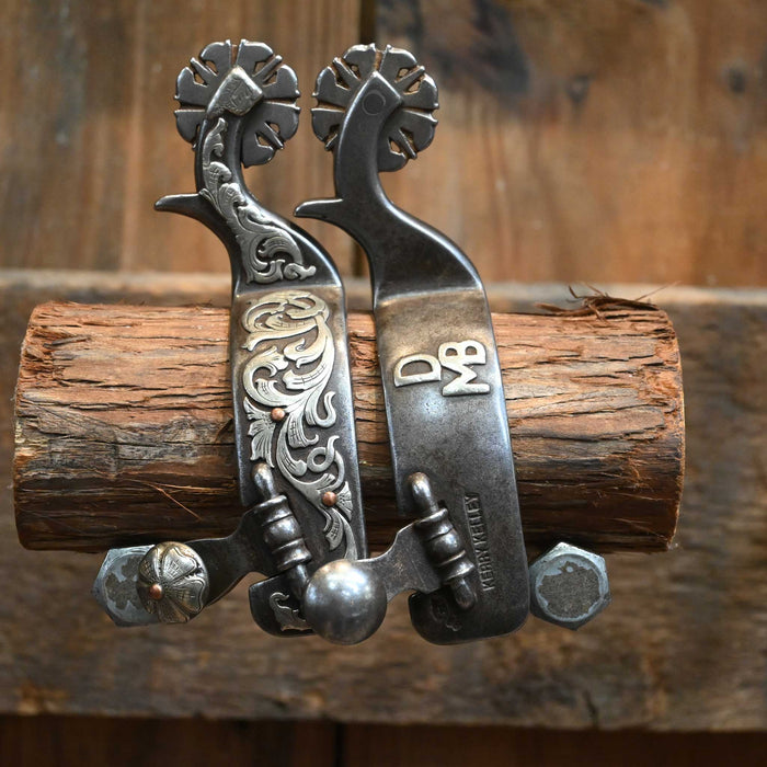 Kerry Kelley Teal Spurs Tack - Spurs Kerry Kelley