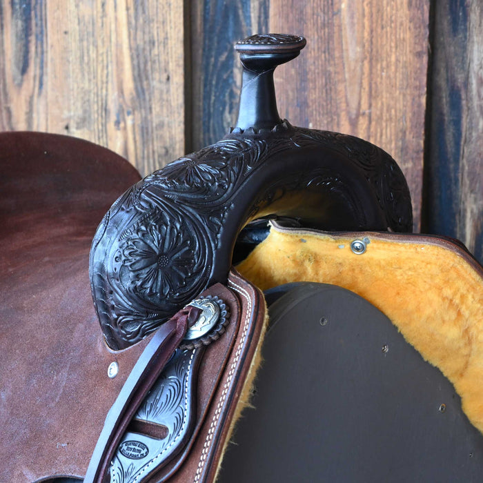 16" JEFF SMITH BEAU GALYEAN RANCH CUTTER SADDLE