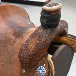 14" USED TESKEY'S ALL AROUND SADDLE Saddles TESKEY'S SADDLERY LLC   