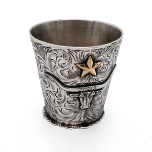 Comstock Heritage Longhorn Shot Glass HOME & GIFTS - Tabletop + Kitchen - Bar Accessories Comstock Heritage   