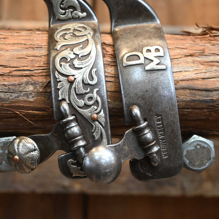 Kerry Kelley Teal Spurs Tack - Spurs Kerry Kelley