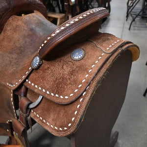 14" USED TESKEY'S ALL AROUND SADDLE Saddles TESKEY'S SADDLERY LLC   