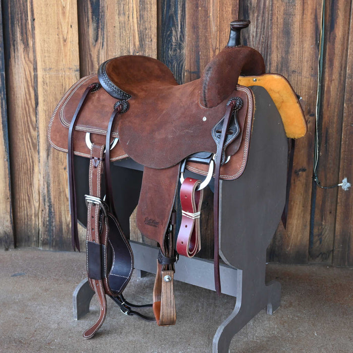 15.5" JEFF SMITH BUSTER WELCH RANCH CUTTER SADDLE