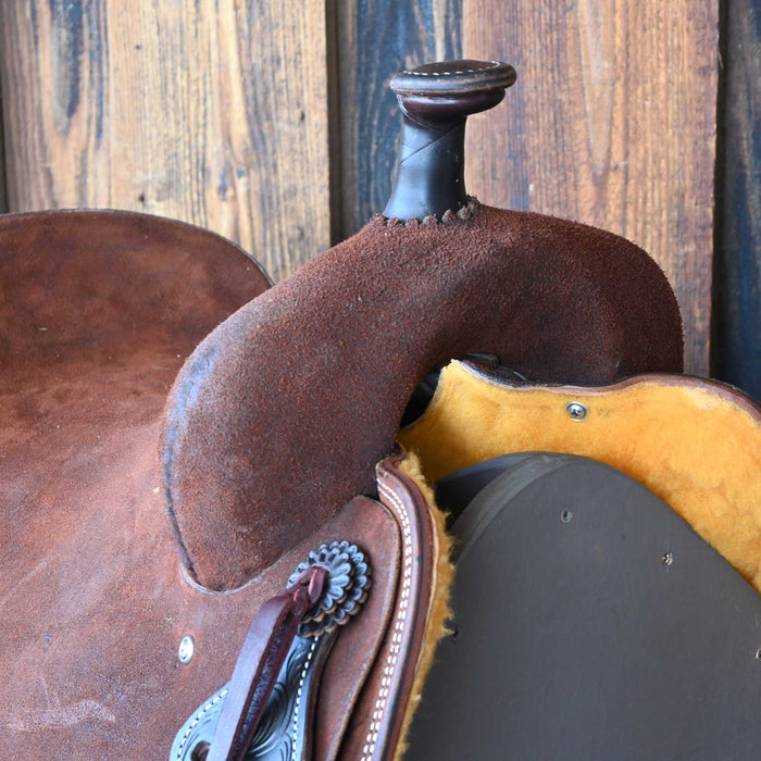 15.5" JEFF SMITH BUSTER WELCH RANCH CUTTER SADDLE