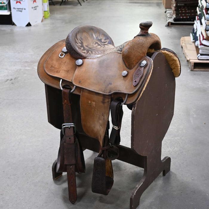14.5" USED XTREME EQUINE CALF ROPING SADDLE Saddles - Used Xtreme Equine