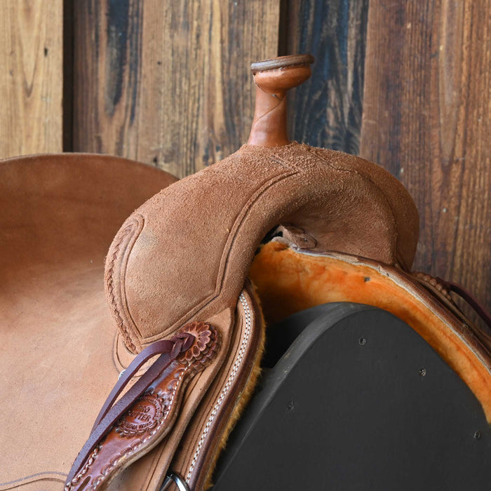 14" TESKEY'S PRO CUTTER RANCH CUTTER SADDLE