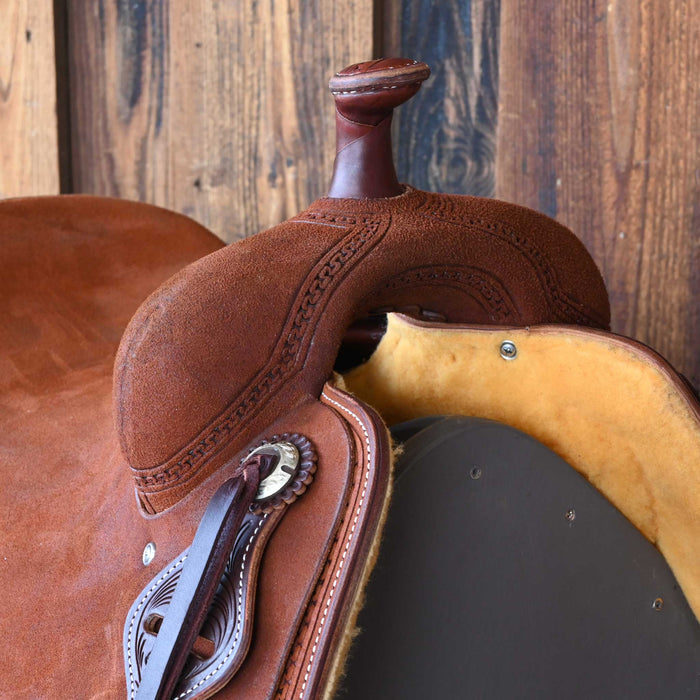 15.5" JEFF SMITH BEAU GALYEAN RANCH CUTTER SADDLE