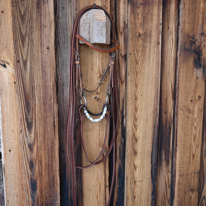 Locked O-Ring Mule Bridle Rig Sale Barn MISC