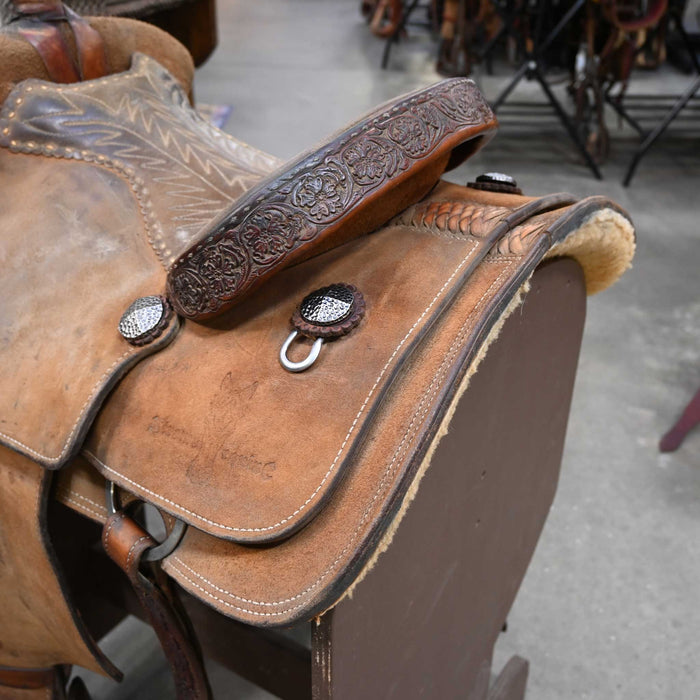 14.5" USED XTREME EQUINE CALF ROPING SADDLE Saddles - Used Xtreme Equine