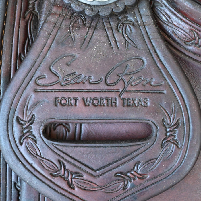 16.5" USED SEAN RYON CUTTING SADDLE