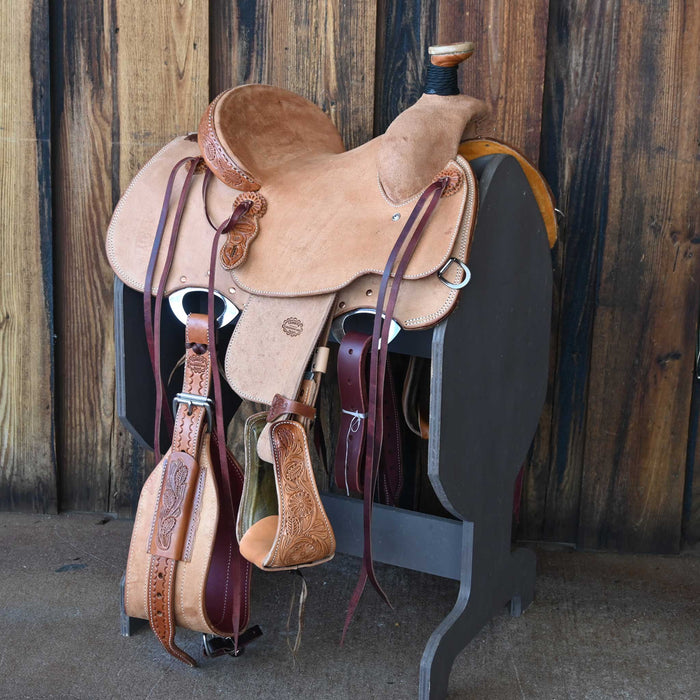 12.5" TESKEY'S TEAM ROPING SADDLE