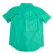 Rock & Roll Denim Boy's Tek Solid Emerald Pearl Snap Shirt KIDS - Boys - Clothing - Shirts - Short Sleeve Shirts Panhandle