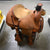 14.5" USED LAZY L ROPING SADDLE