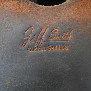 15" USED JEFF SMITH CUTTING SADDLE Saddles Jeff Smith   