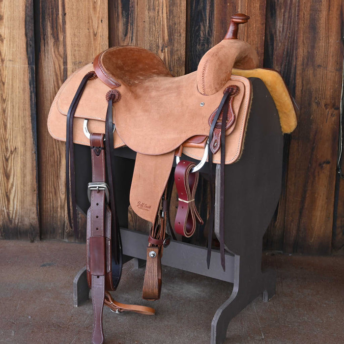 15.5" JEFF SMITH BUSTER WELCH RANCH CUTTER SADDLE