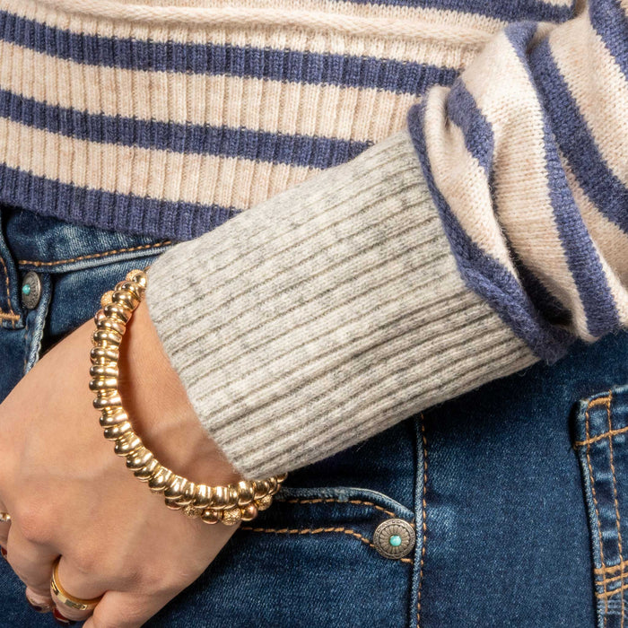 Striped Pattern Cardigan