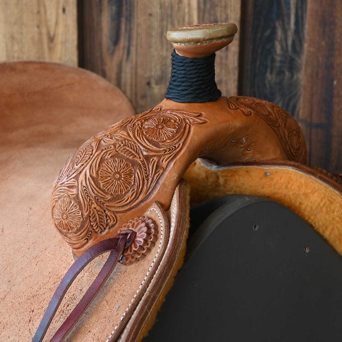 15.5" TESKEY'S TEAM ROPING SADDLE