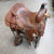 17.5" USED ROO HIDE RANCH CUTTING SADDLE