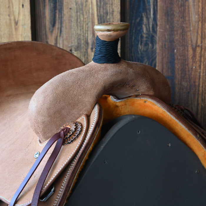 14" TESKEY'S TEAM ROPING SADDLE