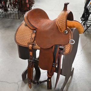 14" MARTIN STINGRAY BARREL SADDLE Saddles Martin Saddlery   