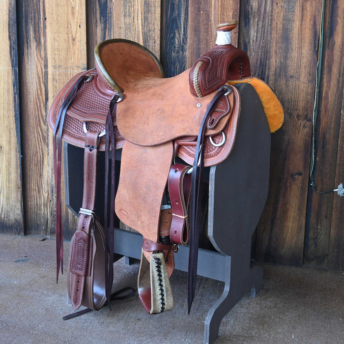 15.5" TESKEY'S RANCH ASSOCIATION SADDLE