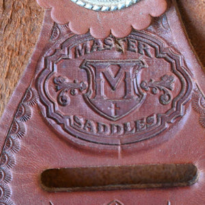 14" USED MASTER BARREL SADDLE Saddles Master Saddles