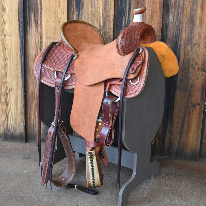 15.5" TESKEY'S RANCH ASSOCIATION SADDLE