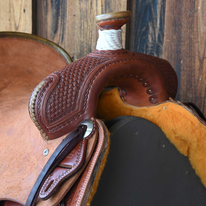 15.5" TESKEY'S RANCH ASSOCIATION SADDLE