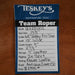 14.5" TESKEY'S TEAM ROPING SADDLE Saddles - New Teskey's Saddlery