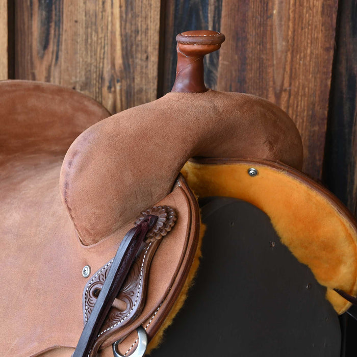 15.5" JEFF SMITH SAM HOUSTON COWBOY SADDLE Saddles - New Jeff Smith