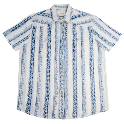 True Grit Western Stripe Pearl Snap Shirt MEN - Clothing - Shirts - Short Sleeve TRUE GRIT