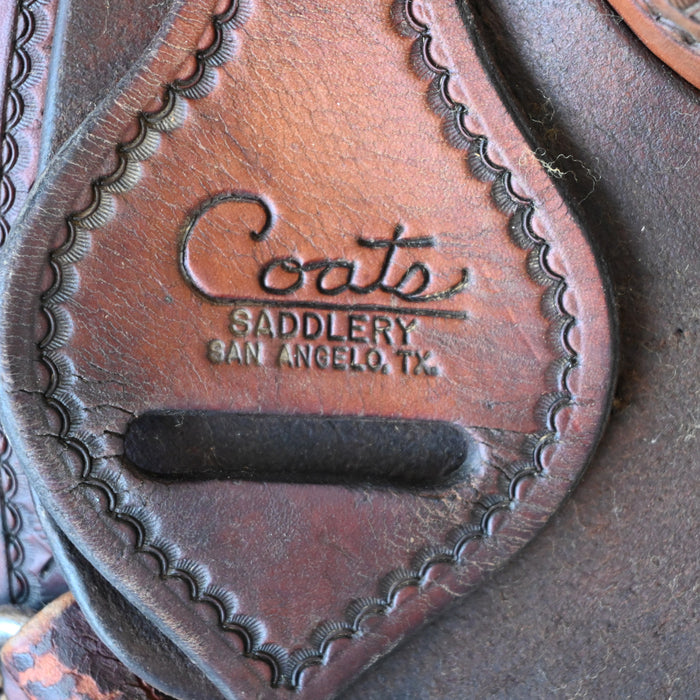 14" USED COATS BARREL SADDLE