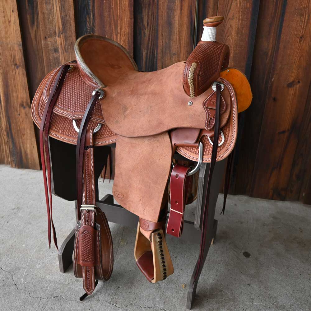 16" TESKEY'S RANCH ASSOCIATION SADDLE Saddles TESKEY'S SADDLERY LLC   