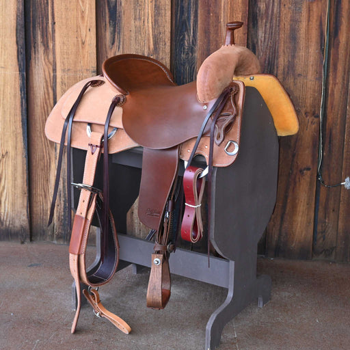 16" JEFF SMITH BUSTER WELCH RANCH CUTTER SADDLE Saddles - New Jeff Smith