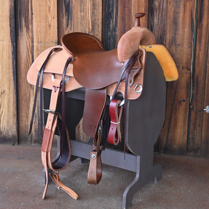 16" JEFF SMITH BUSTER WELCH RANCH CUTTER SADDLE