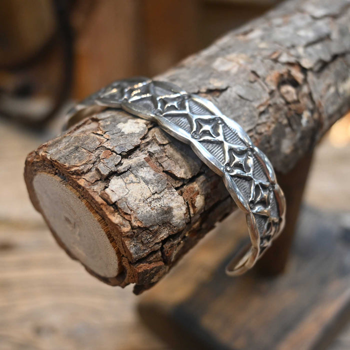 Elroy & Bernadine Chavez Handmade Sterling Silver Cuff