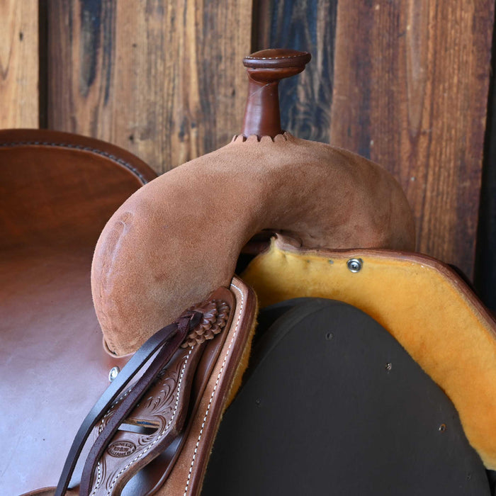 16" JEFF SMITH BUSTER WELCH RANCH CUTTER SADDLE