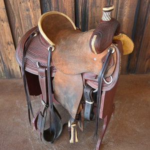 14" USED ROBERT TESKEY RANCH ASSOCIATION SADDLE