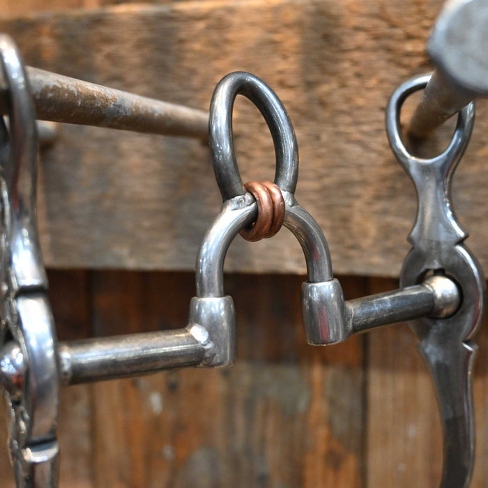 Brandon Anthony Silver Mounted Correction Bit 1973 Tack - Bits Brandon Anthony