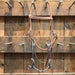 CHS Smooth Snaffle Gag Bridle Tack - Training Cow Horse Supply