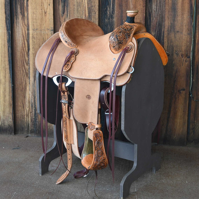 13" TESKEY'S CALF ROPING SADDLE