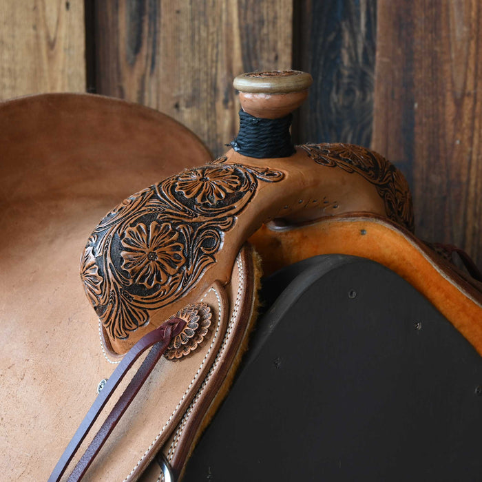 13" TESKEY'S CALF ROPING SADDLE